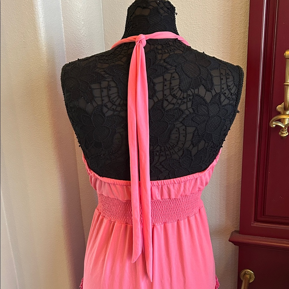 Ombré Halter Neck Maxi Dress - Picture 8 of 11